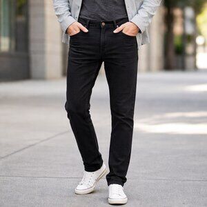 Levi's 511 Slim Fit Black Jeans Mens 30x32 Dark Wash Denim Classic